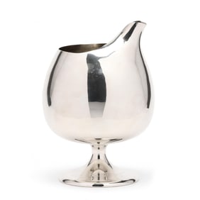 Sterling Silver Modernist Cocktail Pitcher, Mark of Graff, Washbourne, & Dunn