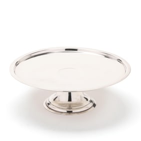 Sterling Silver Jacob Hurd Reproduction Cake Stand