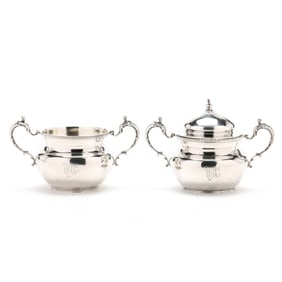 Pair of Frank Smith Sterling Silver Sugar Bowls