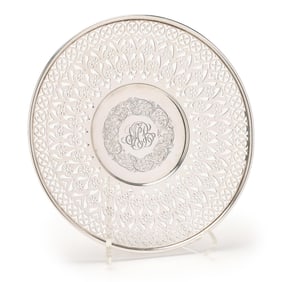 Sterling Silver Cake Plate by Meriden Brittania Co.
