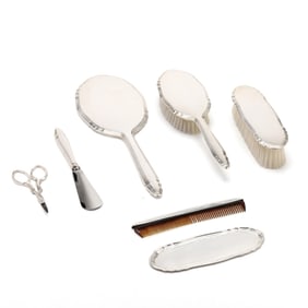 Sterling Silver Vanity Set by R. Blackington & Co.