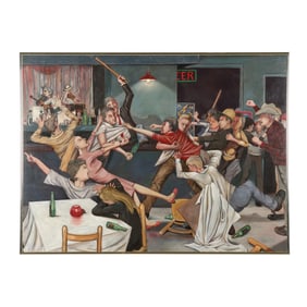 Jack Ketner (NC, b. 1953), Friday Night Dancers
