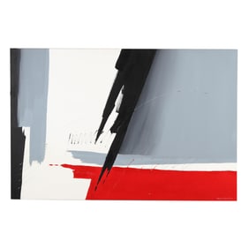 Bob Rankin (NC), Geometric Abstract Expressionist Painting