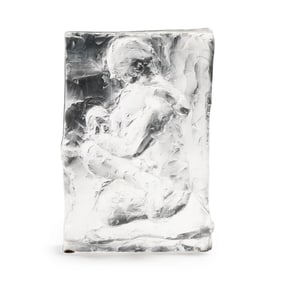 Katherine Bernstein (NC), Mother and Child Glass Sculpture