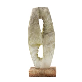 Dean Leary (American, b. 1945), Untitled , Large Abstract Marble Sculpture
