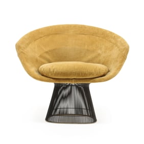 Warren Platner (American, 1919-2006, Bronze Platner Chair