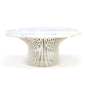 Warren Platner (American, 1919-2006), Marble Top Coffee Table