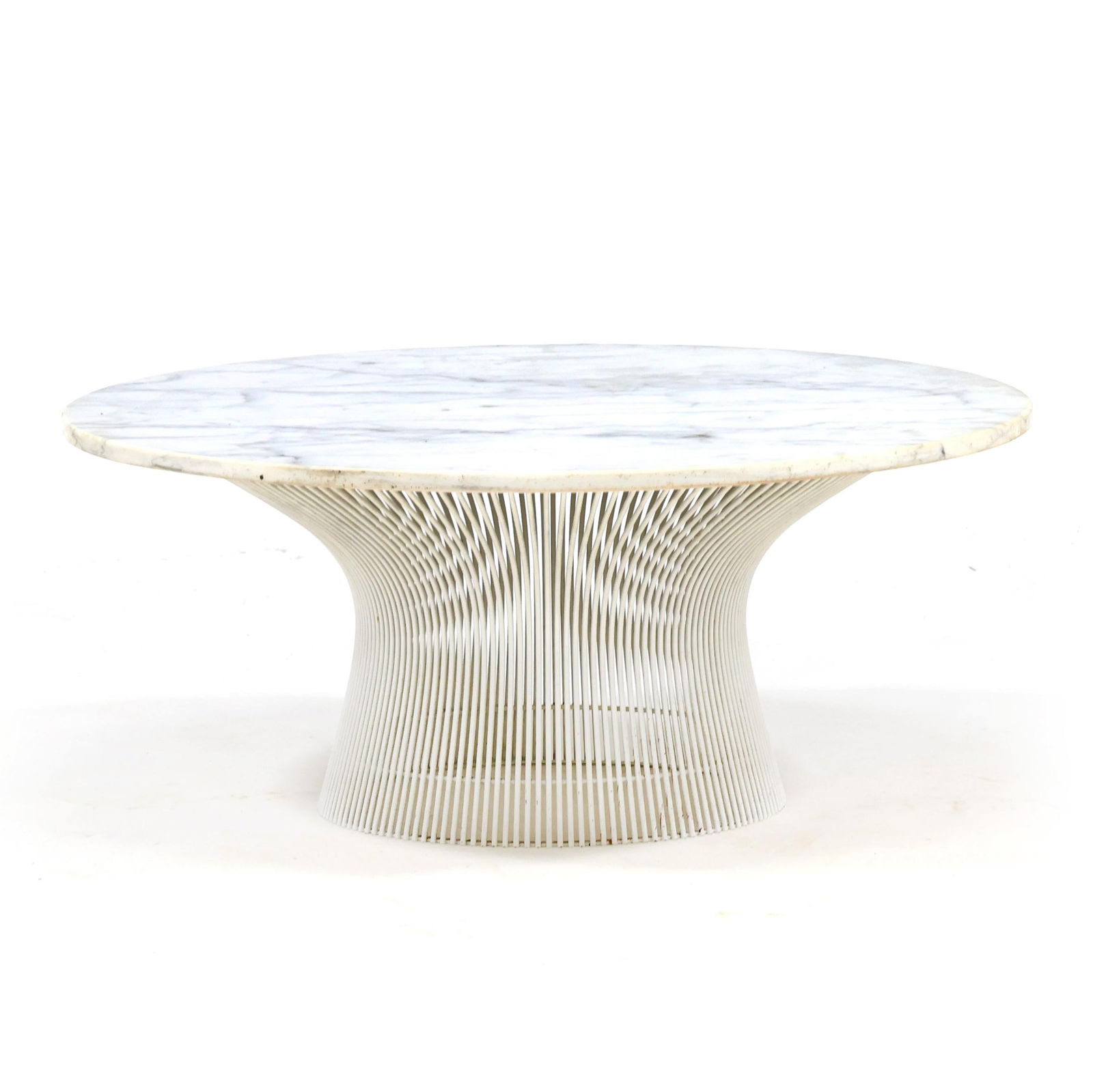 Warren Platner (American, 1919-2006), Marble Top Coffee Table (1 of 2)