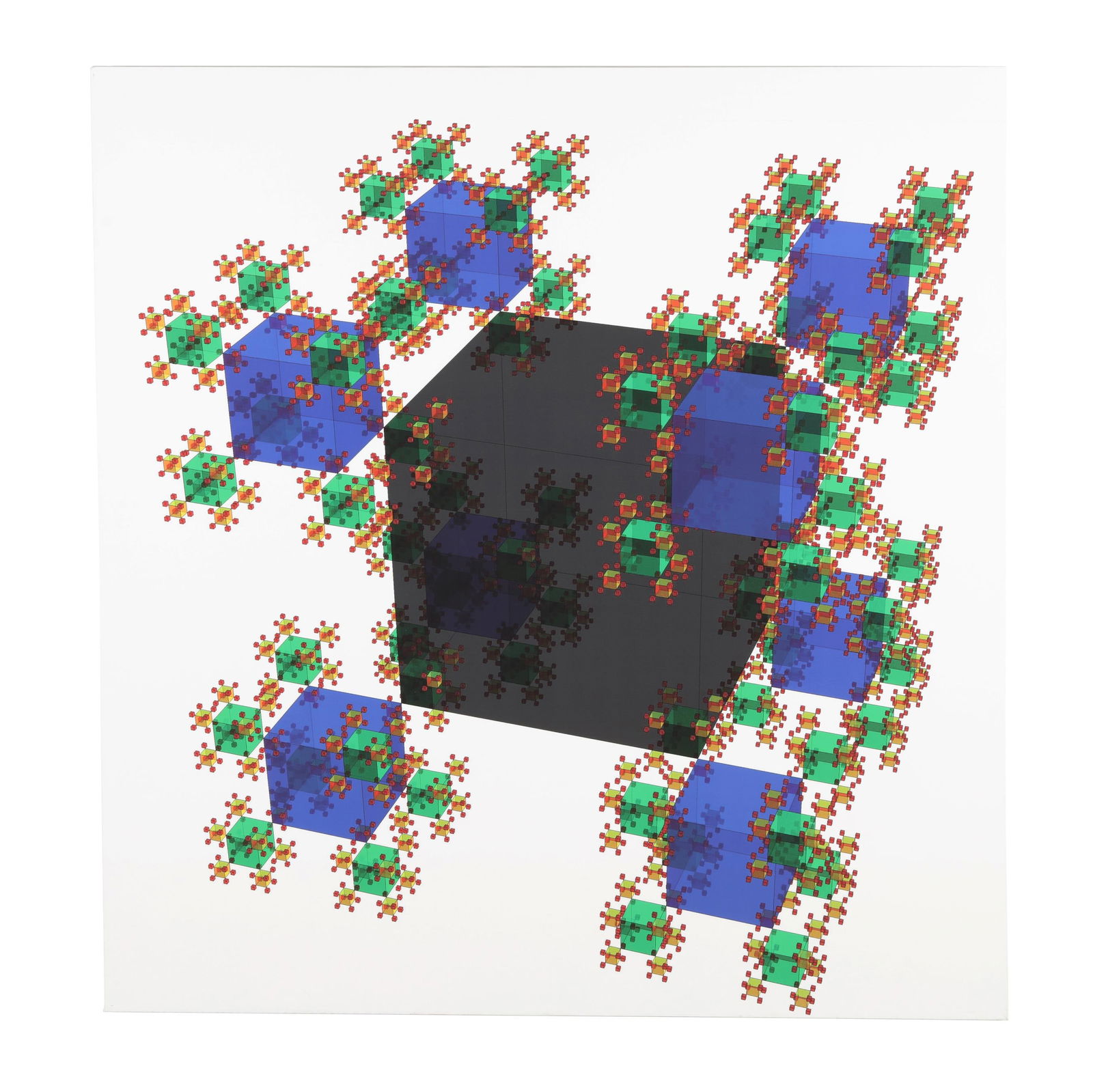 John Hiigli (American, 1943-2017),  Quilted Tessellation (1 of 4)