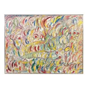 Herbert Art (American, 1910-1996), Nudes in Symphony of Colors and Designs