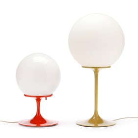 Bill Edwin Curry for Design Line, Two Stemlite Table Lamps