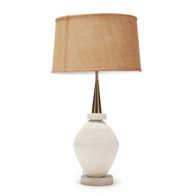 Attributed Ugo Zaccagnini for Bitossi, Mid-Century Ceramic Table Lamp