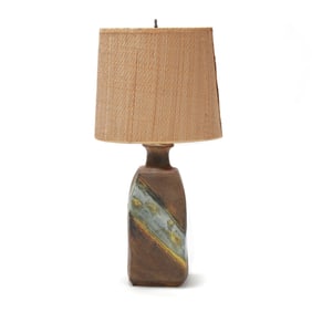 Marcello Fantoni (Italian, 1915-2011) for Raymor, Pottery Table Lamp