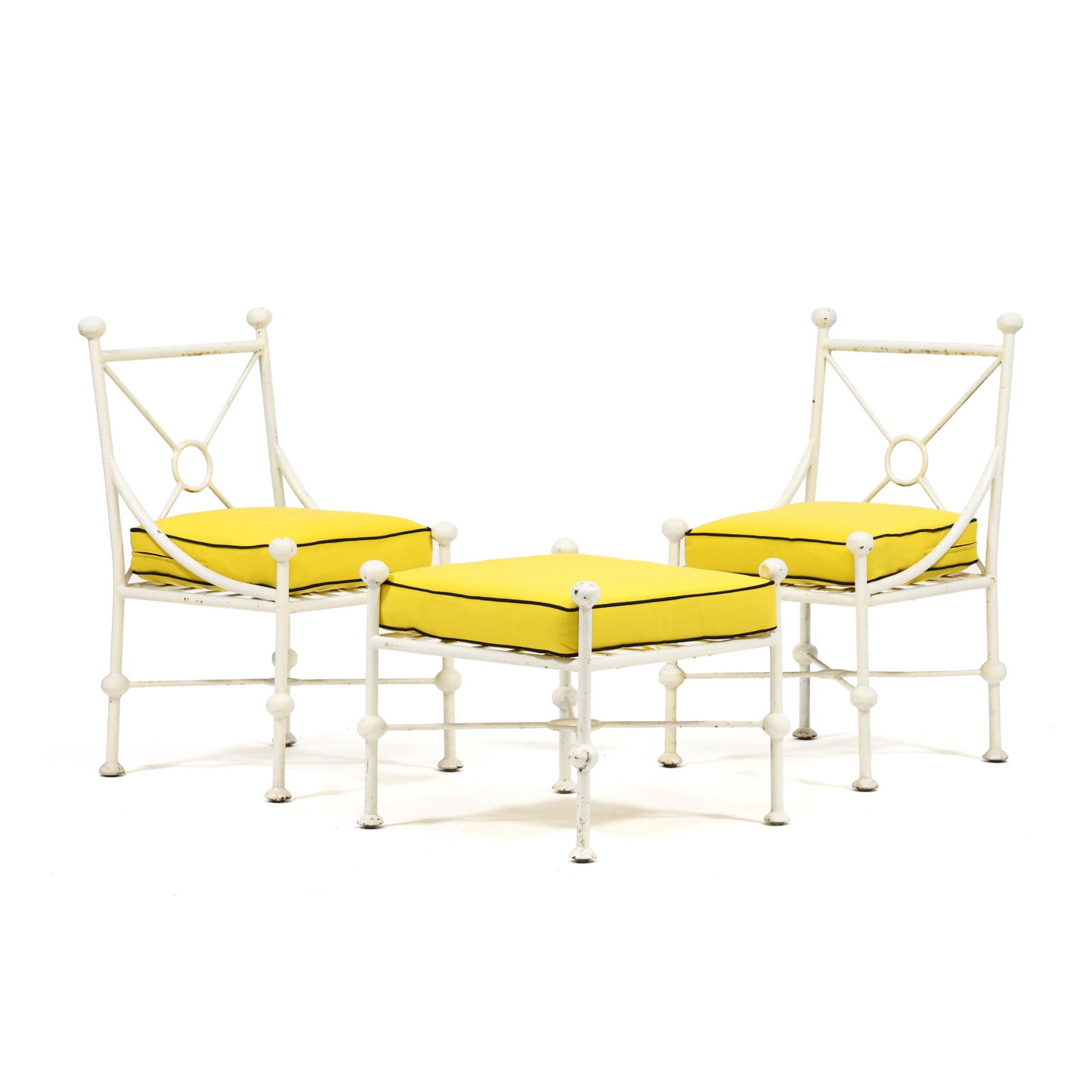Attributed Mario Papperzini (Italian, 20th Century), Three Piece Outdoor Set (1 of 11)