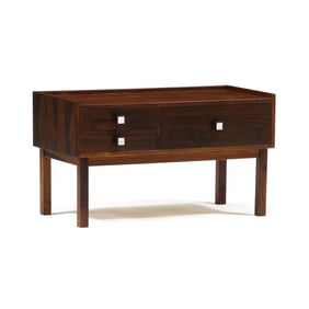Modernist Rosewood Low Cabinet