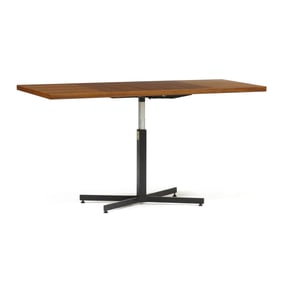 Ilse Möbel, Mid-Century Teak Adjustable Height Table