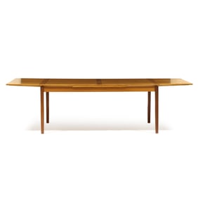 Danish Modern Teak Extension Dining Table