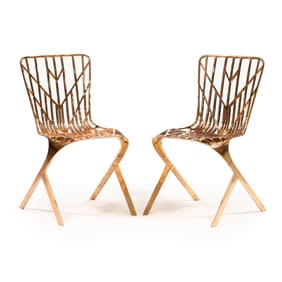David Adjaye (British-Ghanaian, b. 1966), Pair of Washington Skeleton Chairs