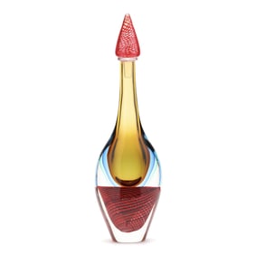 attributed Luigi Onesto (Italian, b. 1935), Large Glass Sommerso Decanter