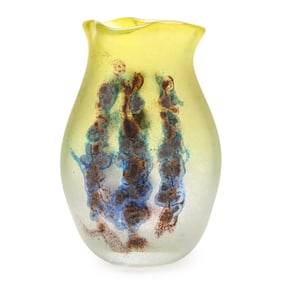 attributed Alfredo Barbini (Italian, 1912-2007), Large Art Glass Vase