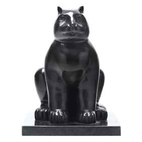 after Fernando Botero (Colombian, 1932-2023), Gato