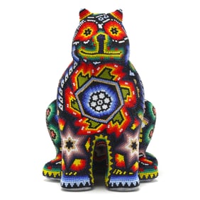 Chroma aka Rick Wolfryd (American-Mexican, b. 1953), Cat with 9 Lives