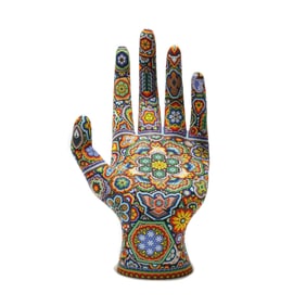Chroma aka Rick Wolfryd (American-Mexican, b. 1953), Reaching Out (Magic Hand Series)