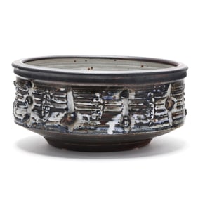 Vivika and Otto Heino (American, 20th century), Large Studio Pottery Centerpiece Bowl