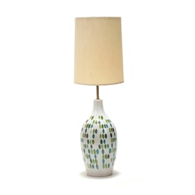 Attributed Aldo Londi (Italian, 1911-2003) for Bitossi, Mid-century Leaf Table Lamp