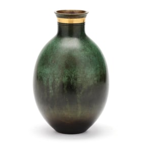 Just Andersen (Danish, 1884-1943), Bronze Vase