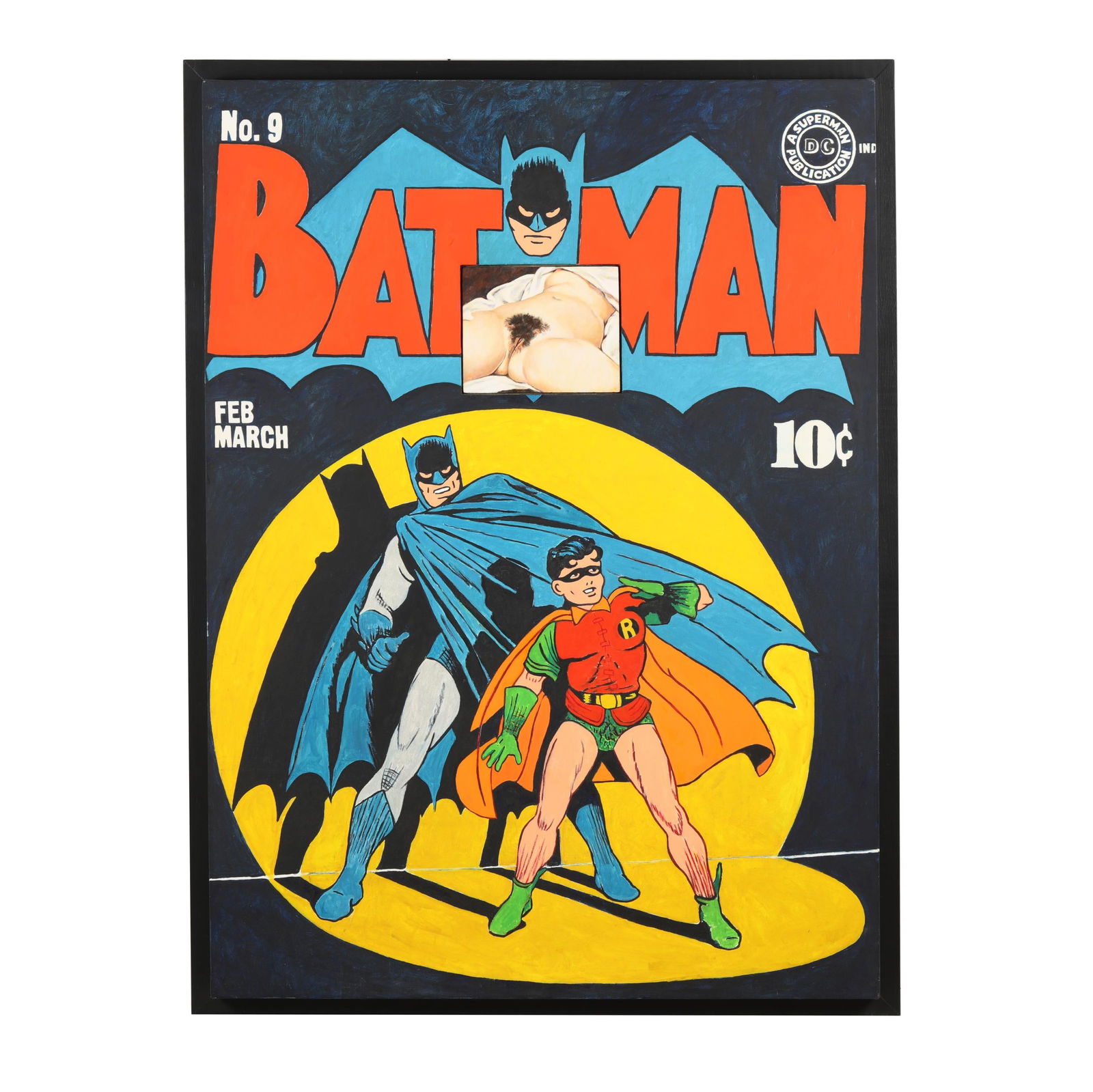 Bernard Murray Martin (American, 1935-2021), Batman & Courbet (1 of 6)