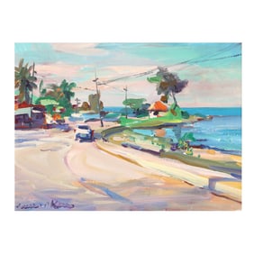 James P. Kerr (American, b. 1953), Westend Road I, Negril