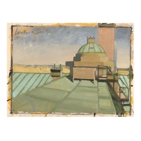 James McElhinney (American, b. 1952), Capital Dome, Raleigh, NC. Looking South, No. 3