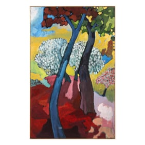 Russ Vogt (American, 20th Century), Fall with Blossoms