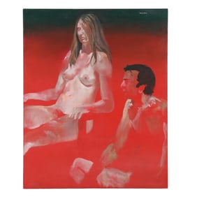 Betty Watson (American, b. 1928), Woman and Man, Sunlight and Shadow