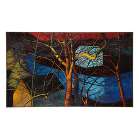 Virginia Derryberry (American), Landscape with Trees