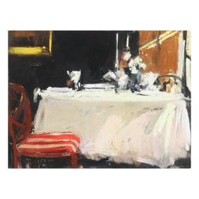 Jody dePew McLeane (American), In the Dining Room
