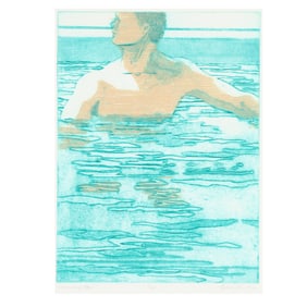 Maud Gatewood (NC, 1934-2004),  Swimming Pool
