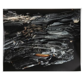 Burk Uzzle (American, b. 1938),  Burn Series  Photograph