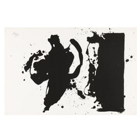 Robert Motherwell (American, 1915–1991),  Elegy Study