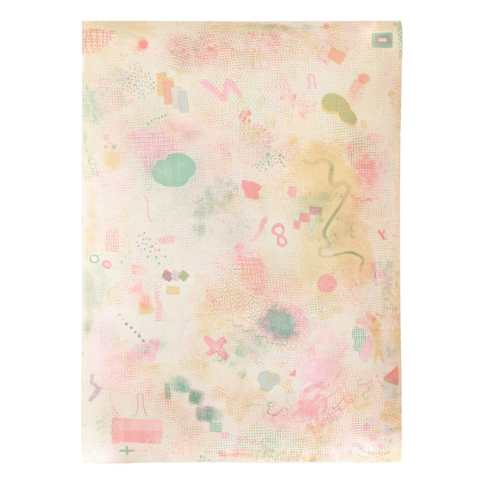 Robert Natkin (American, 1930-2010), Untitled: Robert Natkin (American, 1930-2010), Untitledlithograph in colors on Arches paper, 1972, pencil signed and numbered 119/150 lower right, with full margins, unframed. Sheet size 30 x 22 in. Robert Natk