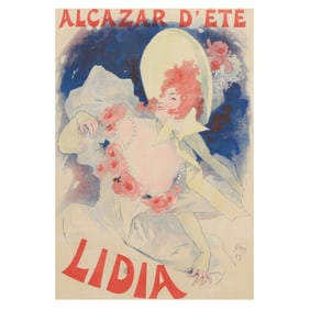 Jules Chéret (French, 1836-1932),  Lidia