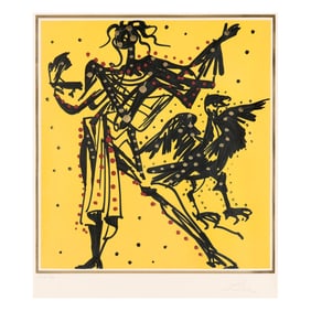 Salvador Dalí (Spanish, 1904-1989),  John (Knight of the Sparrow Hawk)