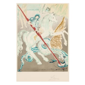 Salvador Dali (Spanish, 1904-1989),  The Lance of Chivalry (St. George)