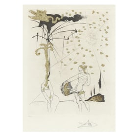 Salvador Dali (Spanish, 1904-1989),  Le Poète Contumace (The Rebel Poet)