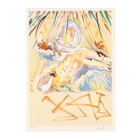 Salvador Dali (Spanish, 1904-1989),  La Pietà Nera