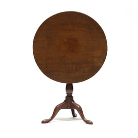 George II Mahogany Tilt Top Tea Table