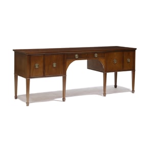 Large Hepplewhite Style Mahogany Sideboard With Hidden Safes