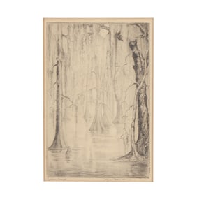 Elizabeth O'Neill Verner (American, 1883-1979), Cypress Swamp