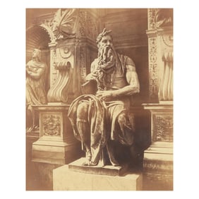 James Anderson (British, 1813-1877), Michelangelo's Moses
